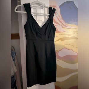 Silence + Noise Black Bodycon Strap Dress